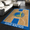 Golden State Warriors Rug Golden State Warriors Carpet NBA Rugs Bedroom Area Rug Indoor Rugs 4 golden state warriors rug living room carpet regtangle carpet floor decor home decor ver 312