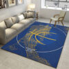 Golden State Warriors Rugs Golden State Warriors Carpet NBA Rugs Bedroom Area Rug Indoor Rugs 3 golden state warriors rug living room carpet regtangle carpet floor decor home decor ver 317