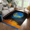 Golden State Warriors Area Rugs Golden State Warriors Carpet NBA Area Rugs Bedroom Rug Indoor Rug 3 golden state warriors rug living room carpet regtangle carpet floor decor home decor ver 318