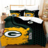 Green Bay Packers Bed Set Green Bay Packers Bedding Set Bed Room Set 4 green bay packers bed set green bay packers bedding set bed room set v36