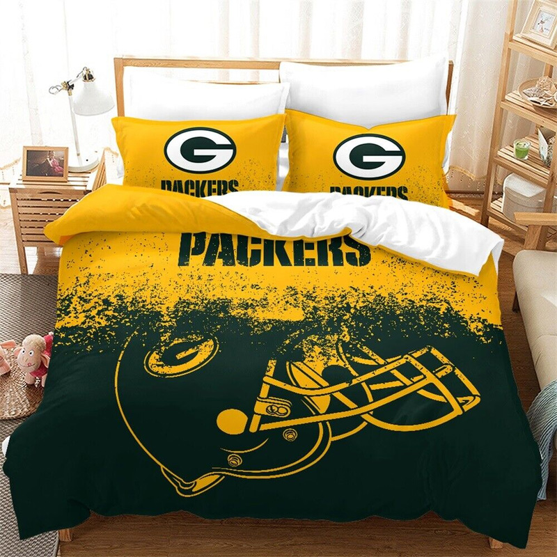 green-bay-packers-bed-set-green-bay-packers-bedding-sets-bed-room-set-v35 green bay packers bed set green bay packers bedding sets bed room set v35