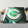 Green Bay Packers Blanket FLeece Blanket Throw Blanket 6 green bay packers blanket fleece blanket throw blanket v21