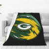 Green Bay Packers Blanket Sherpa Blanket Throw Blanket 5 green bay packers blanket sherpa blanket throw blanket v106