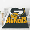 Green Bay Packers Blanket Sherpa Blanket Throw Blanket 5 green bay packers blanket sherpa blanket throw blanket v118