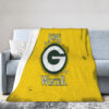Green Bay Packers Blanket Sherpa Blanket Throw Blanket 5 green bay packers blanket sherpa blanket throw blanket v37
