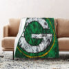 Green Bay Packers Blanket Sherpa Blanket Throw Blanket 5 green bay packers blanket sherpa blanket throw blanket v45