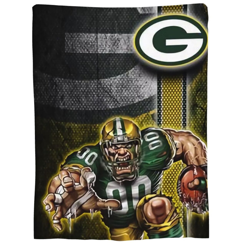 green-bay-packers-blankets-sherpa-blanket-throw-blanket-v16 green bay packers blankets sherpa blanket throw blanket v16