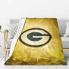 Green Bay Packers Blankets Sherpa Blanket Throw Blanket 6 green bay packers blankets sherpa blanket throw blanket v5