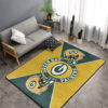 Green Bay Packers Area Rugs Green Bay Packers Carpet NFL Area Rug Dining Room Rug Indoor Rug 4 green bay packers rug living room rug floor rug regtangle carpet home decor ver 727