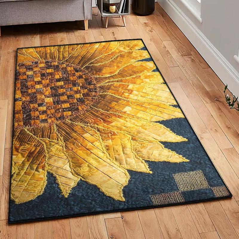 helianthus-area-rugs-sunflower-rug helianthus area rugs sunflower rug