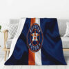 Houston Astros Blankets FLeece Blanket Throw Blanket 6 houston astros blankets fleece blanket throw blanket v23