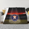 Houston Astros Blankets FLeece Blanket Throw Blanket 6 houston astros blankets fleece blanket throw blanket v31