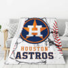 Houston Astros Blankets FLeece Blanket Throw Blanket 5 houston astros blankets fleece blanket throw blanket v63
