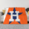 Houston Astros Blankets FLeece Blanket Throw Blanket 6 houston astros blankets fleece blanket throw blanket v8