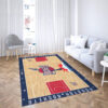 Houston Rockets Area Rug Houston Rockets Carpets NBA Carpets Bedroom Rug Indoor Rugs 3 houston rockets rug living room carpet regtangle carpet floor decor home decor ver 347