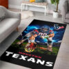 Houston Texans Rug Houston Texans Carpet NFL Rug Bedroom Area Rug Indoor Rug 4 houston texans area rug living room rug floor rug regtangle carpet home decor ver 777