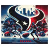 Houston Texans Blanket Sherpa Blanket Throw Blanket 6 houston texans blanket sherpa blanket throw blanket v28