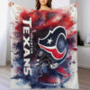 Houston Texans Blankets Sherpa Blanket Throw Blanket 5 houston texans blankets sherpa blanket throw blanket v8