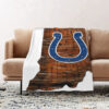 Indianapolis Colts Blanket FLeece Blanket Throw Blanket 5 indianapolis colts blanket fleece blanket throw blanket v88