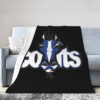 Indianapolis Colts Blanket Sherpa Blanket Throw Blanket 5 indianapolis colts blanket sherpa blanket throw blanket v69