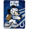Indianapolis Colts Blanket Sherpa Blanket Throw Blanket 5 indianapolis colts blanket sherpa blanket throw blanket v76
