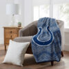 Indianapolis Colts Blanket Sherpa Blanket Throw Blanket 6 indianapolis colts blanket sherpa blanket throw blanket v93