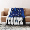 Indianapolis Colts Blankets Sherpa Blanket Throw Blanket 5 indianapolis colts blankets sherpa blanket throw blanket v70