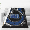 Indianapolis Colts Blankets Sherpa Blanket Throw Blanket 5 indianapolis colts blankets sherpa blanket throw blanket v99