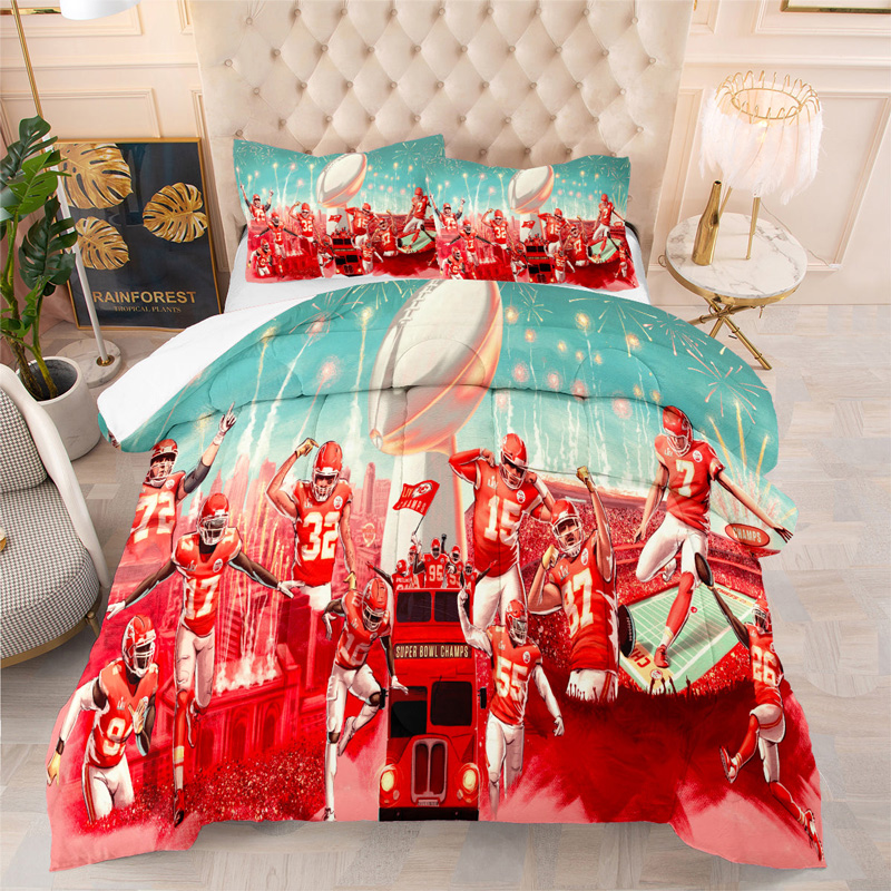 kansas-city-chiefs-bed-set-kansas-city-chiefs-bedding-set-bed-room-set-v15 kansas city chiefs bed set kansas city chiefs bedding set bed room set v15