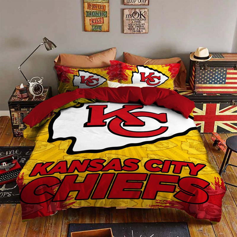 kansas-city-chiefs-bed-set-kansas-city-chiefs-bedding-set-bed-room-set-v36 kansas city chiefs bed set kansas city chiefs bedding set bed room set v36