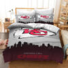 Kansas City Chiefs Bed Set Kansas City Chiefs Bedding Sets Bed Room Set 4 kansas city chiefs bed set kansas city chiefs bedding sets bed room set v30