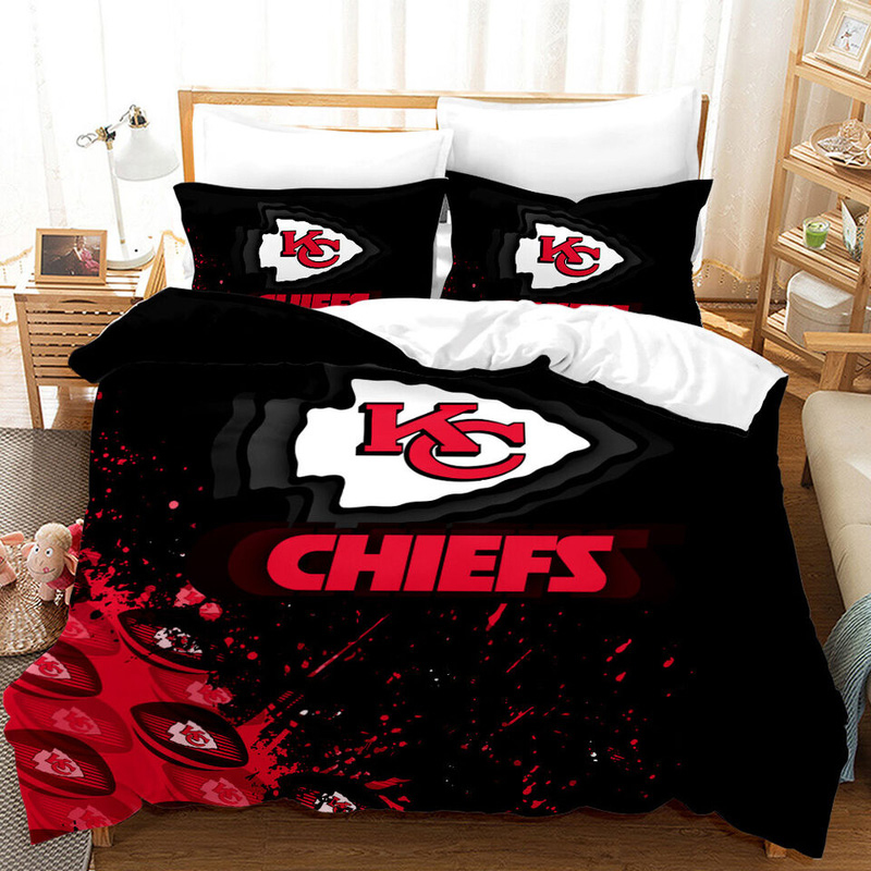 kansas-city-chiefs-bed-set-kansas-city-chiefs-bedding-sets-bed-room-set-v51 kansas city chiefs bed set kansas city chiefs bedding sets bed room set v51
