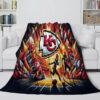 Kansas City Chiefs Blanket FLeece Blanket Throw Blanket 5 kansas city chiefs blanket fleece blanket throw blanket v120