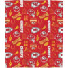 Kansas City Chiefs Blanket FLeece Blanket Throw Blanket 5 kansas city chiefs blanket fleece blanket throw blanket v133