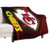 Kansas City Chiefs Blanket FLeece Blanket Throw Blanket 5 kansas city chiefs blanket fleece blanket throw blanket v161