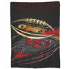 Kansas City Chiefs Blanket FLeece Blanket Throw Blanket 5 kansas city chiefs blanket fleece blanket throw blanket v170