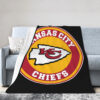 Kansas City Chiefs Blanket FLeece Blanket Throw Blanket 6 kansas city chiefs blanket fleece blanket throw blanket v35