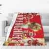Kansas City Chiefs Blanket FLeece Blanket Throw Blanket 5 kansas city chiefs blanket fleece blanket throw blanket v71