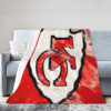 Kansas City Chiefs Blanket FLeece Blanket Throw Blanket 6 kansas city chiefs blanket fleece blanket throw blanket v82
