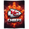 Kansas City Chiefs Blanket Sherpa Blanket Throw Blanket 5 kansas city chiefs blanket sherpa blanket throw blanket v4