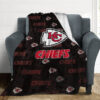 Kansas City Chiefs Blanket Sherpa Blanket Throw Blanket 5 kansas city chiefs blanket sherpa blanket throw blanket v57