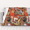 Kansas City Chiefs Blankets FLeece Blanket Throw Blanket 5 kansas city chiefs blankets fleece blanket throw blanket v112