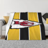 Kansas City Chiefs Blankets FLeece Blanket Throw Blanket 5 kansas city chiefs blankets fleece blanket throw blanket v12