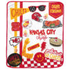 Kansas City Chiefs Blankets FLeece Blanket Throw Blanket 5 kansas city chiefs blankets fleece blanket throw blanket v136