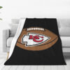 Kansas City Chiefs Blankets FLeece Blanket Throw Blanket 6 kansas city chiefs blankets fleece blanket throw blanket v148