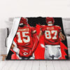 Kansas City Chiefs Blankets FLeece Blanket Throw Blanket 5 kansas city chiefs blankets fleece blanket throw blanket v25