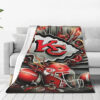 Kansas City Chiefs Blankets FLeece Blanket Throw Blanket 5 kansas city chiefs blankets fleece blanket throw blanket v45