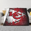 Kansas City Chiefs Blankets FLeece Blanket Throw Blanket 6 kansas city chiefs blankets fleece blanket throw blanket v55