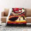 Kansas City Chiefs Blankets FLeece Blanket Throw Blanket 5 kansas city chiefs blankets fleece blanket throw blanket v76