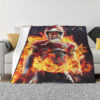Kansas City Chiefs Blankets Sherpa Blanket Throw Blanket 6 kansas city chiefs blankets sherpa blanket throw blanket v111